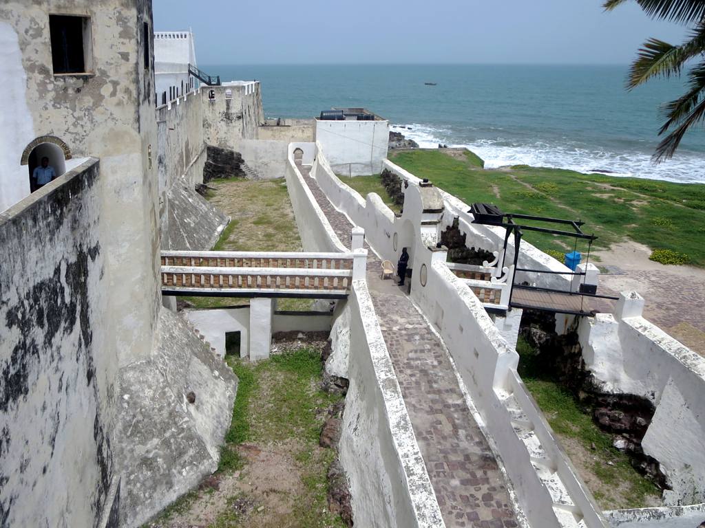 The Elmina fort in the central region of Ghana
