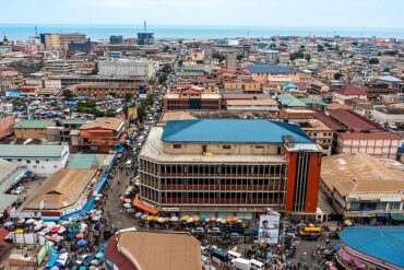 A view of Central Accra