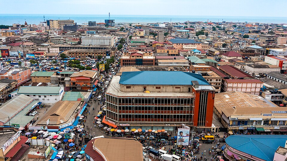 A view of Central Accra
