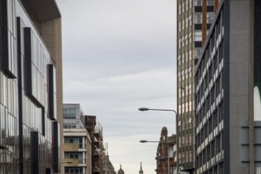 A street in the city of Glasgow