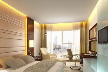 Rooms of the 5 star Kempinski hotel Accra