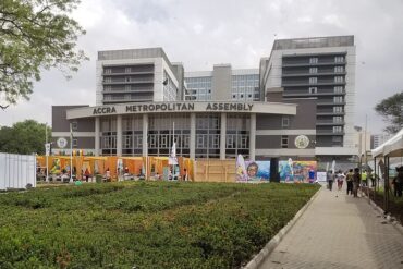 The Accra Metropolitan office in Accra Ghana