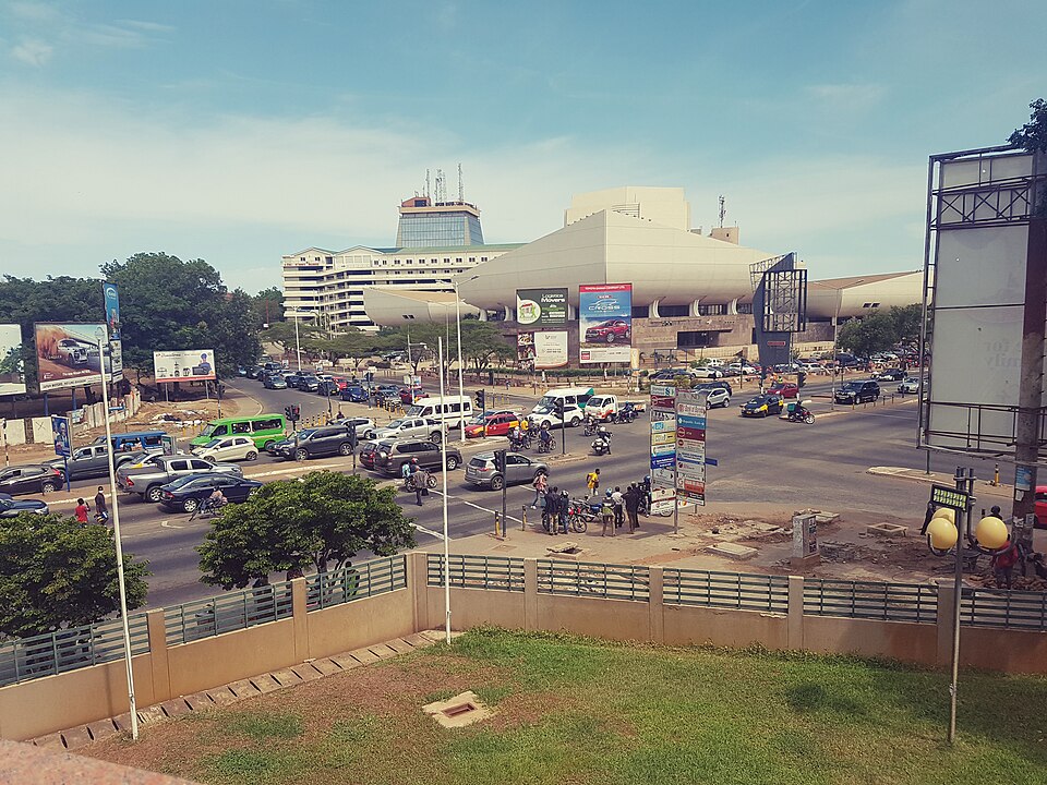 The National Theater in Accra Ghana