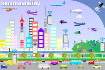 Infographics explaining what is smart mobility