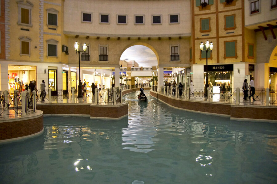 Villagio hotel premises in Doha