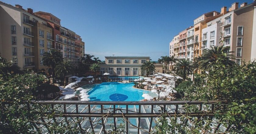 What is the Villagio apartment complex?