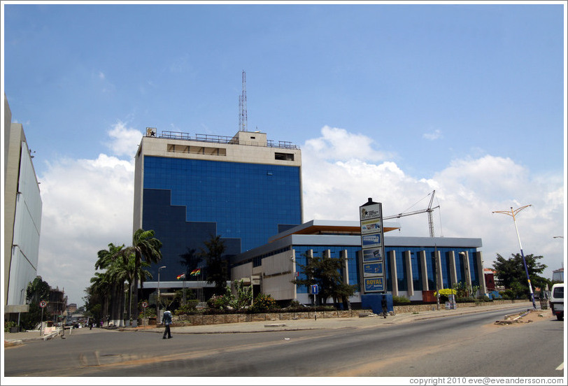 The Headquarters of GCB Bank on High Street in Accra
